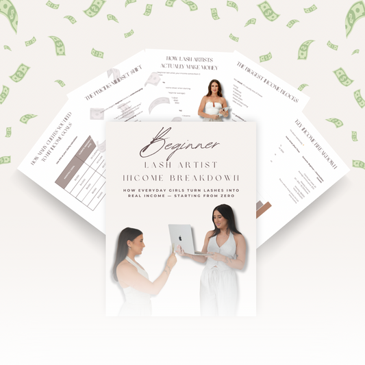 How Lash Artists Make $1K–$10K Months