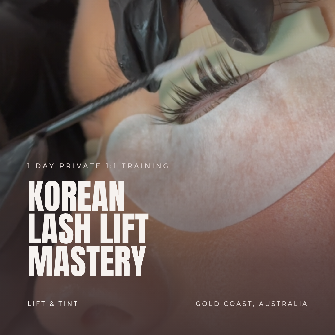 1:1 KOREAN LASH LIFT MASTERY