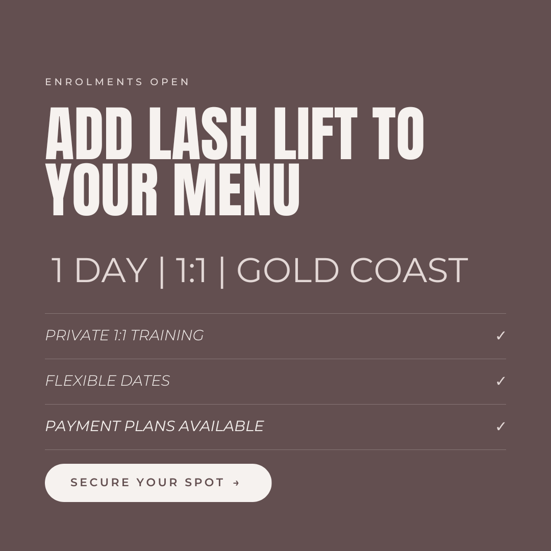 1:1 KOREAN LASH LIFT MASTERY