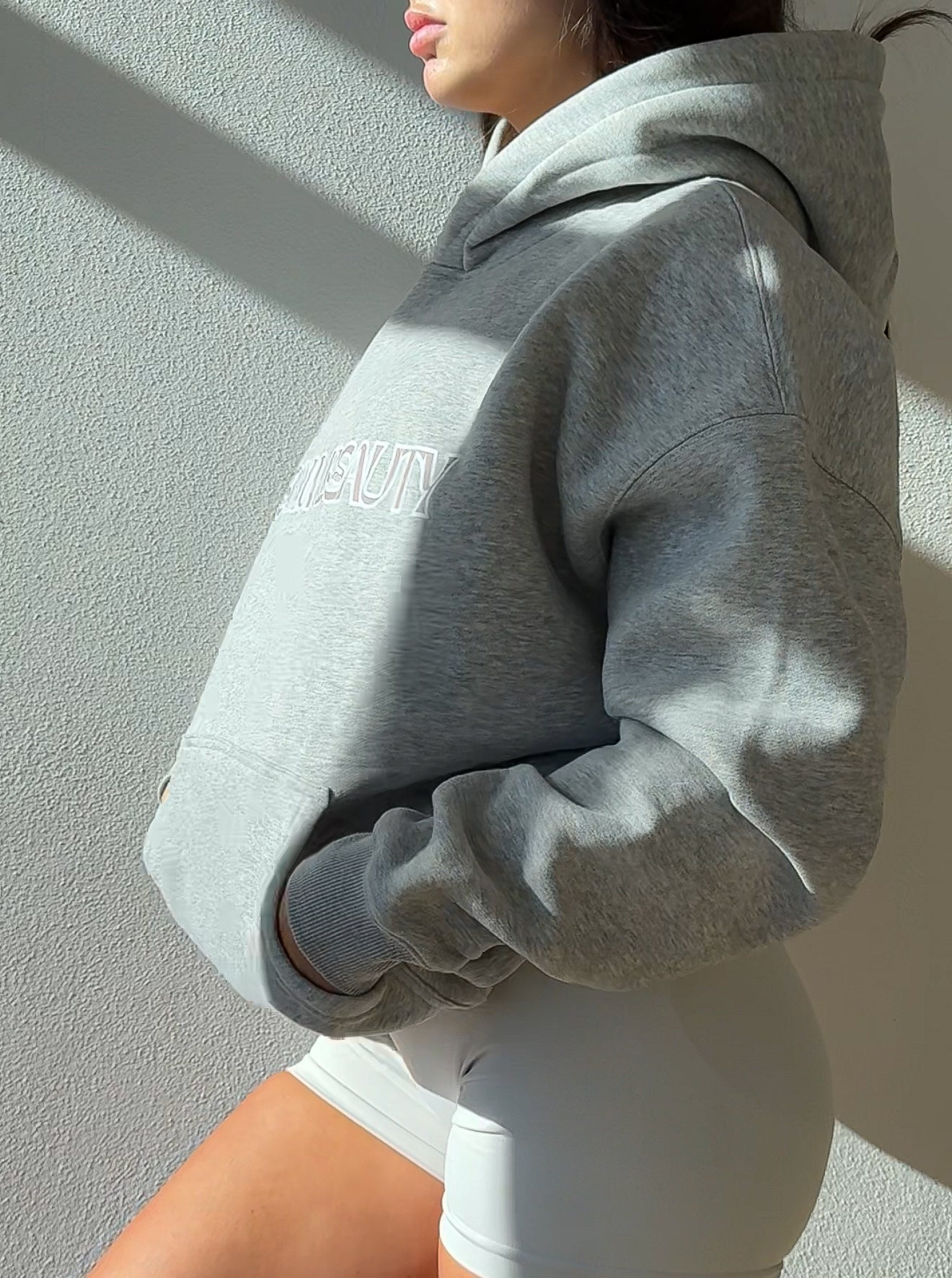 Blossom Oversized Fleeced Hoodie