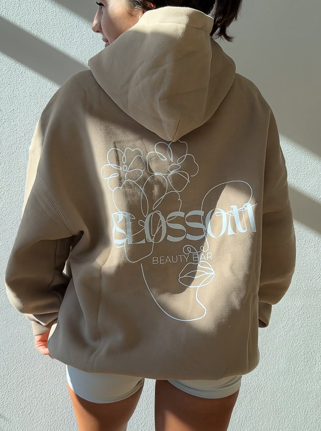 Blossom Oversized Fleeced Hoodie