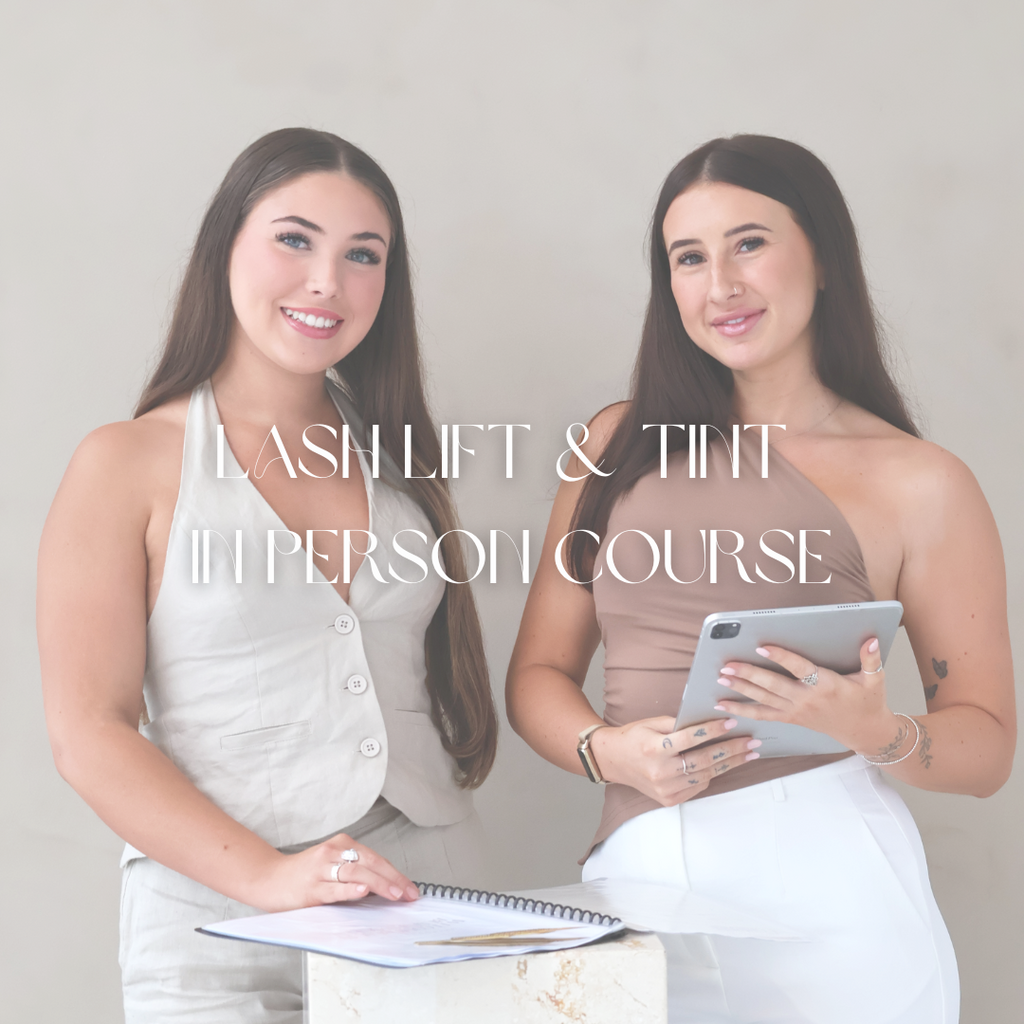 1:1 IN PERSON LASH LIFT & TINT COURSE