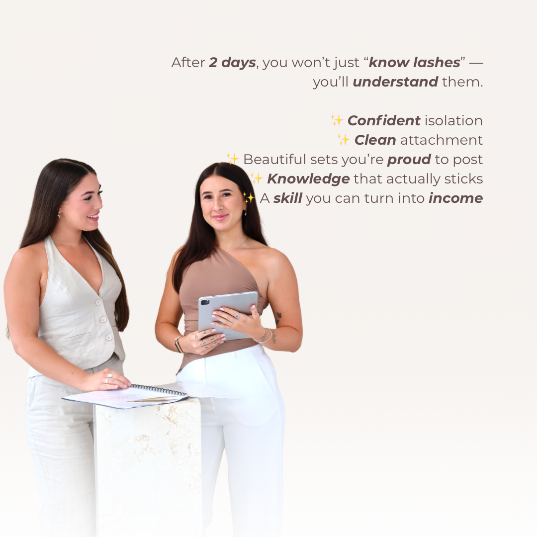 1:1 LASH EXTENSION MASTERY